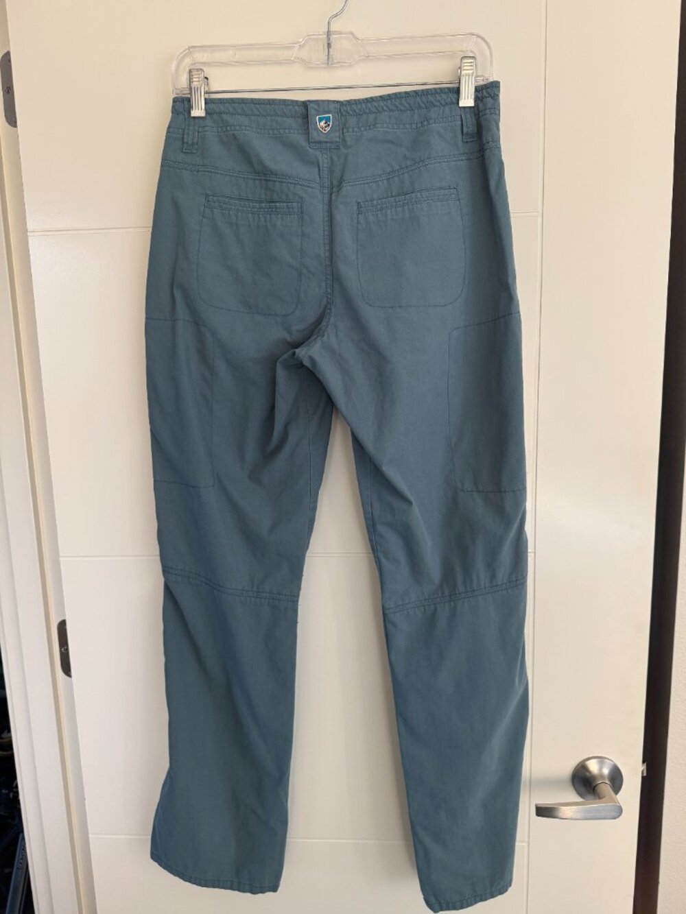 KÜHL Spire Roll-Up Stretch Hiking Cargo Pants Muted Blue - Picture 3 of 6